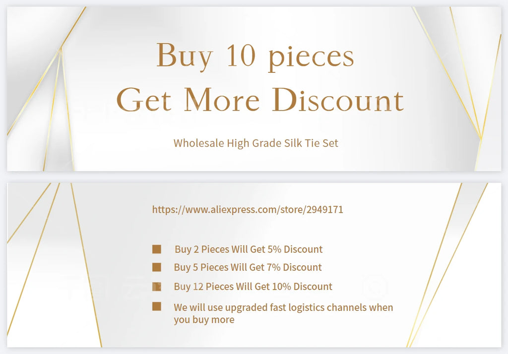 High Quality Silk Ties set for Men