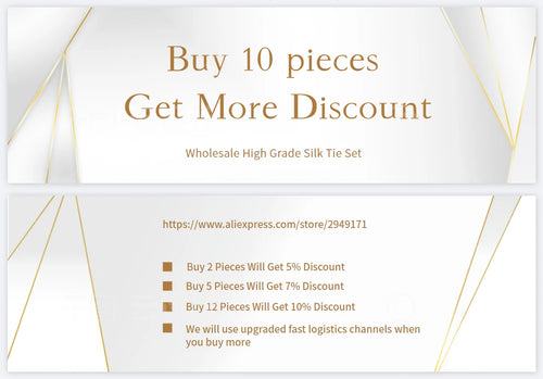 High Quality Silk Ties set for Men