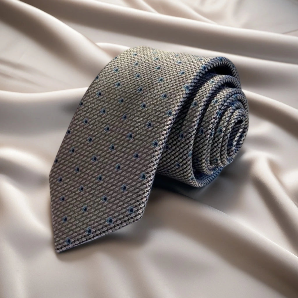 Luxury Silk Jacquard Twill Men's Ties Handmade.