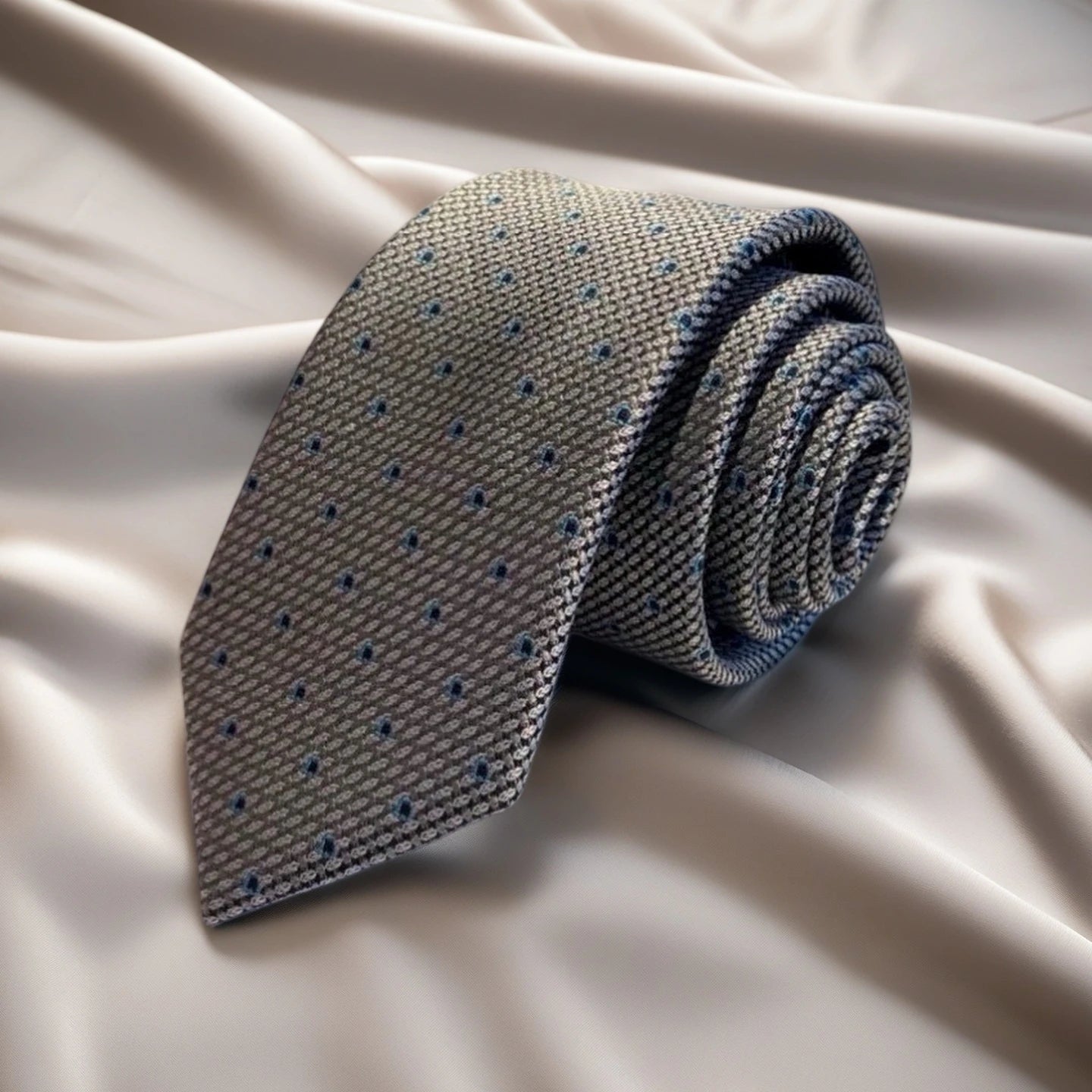 Luxury Silk Jacquard Twill Men's Ties Handmade.
