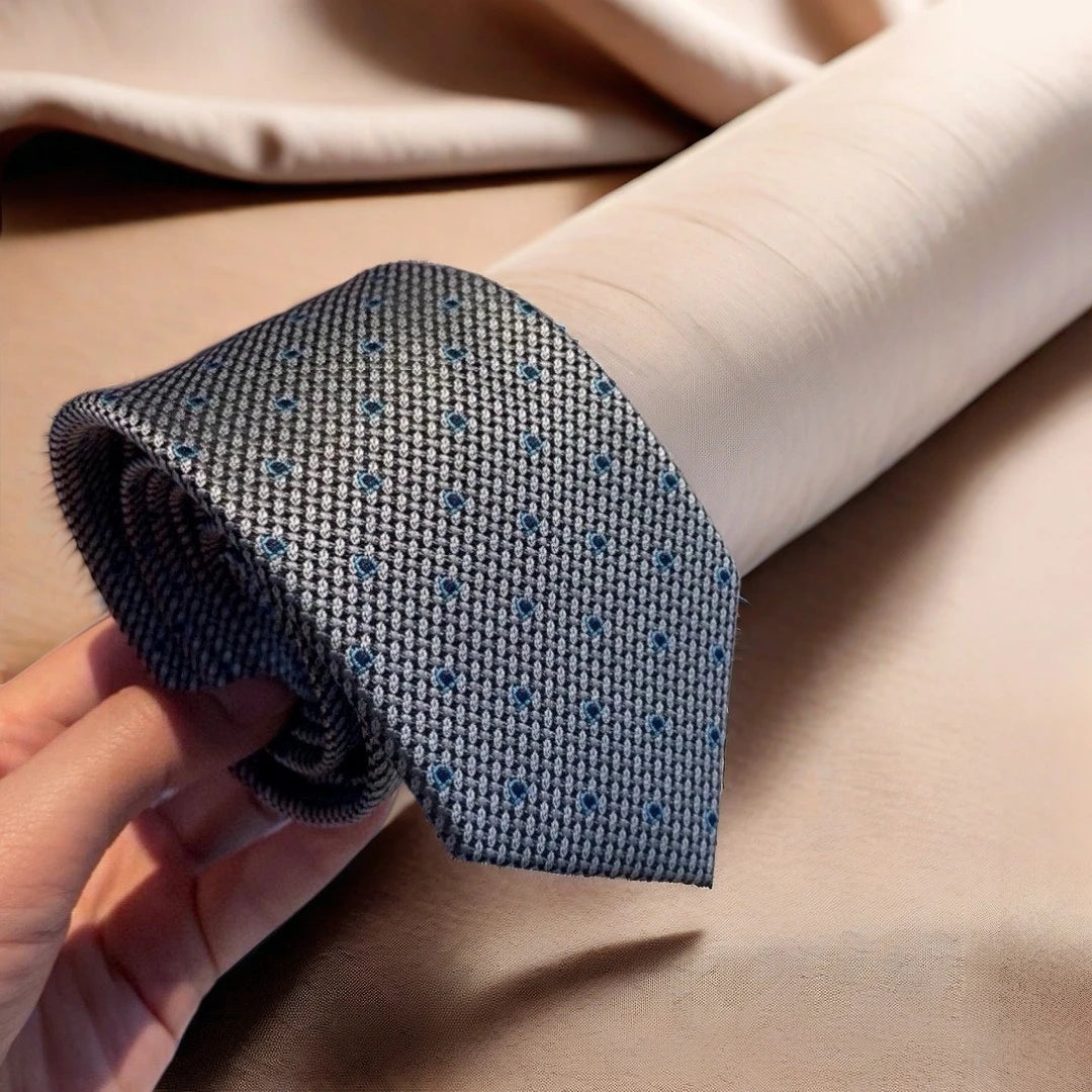 Luxury Silk Jacquard Twill Men's Ties Handmade.